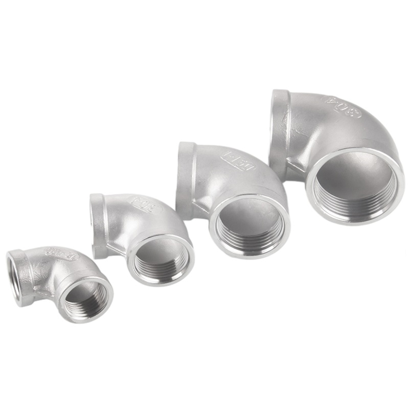 150# SS Connector Connector Thiting Thiting Street 90 درجه آرنج